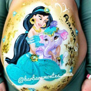 Belly painting en Valencia: Arte y emoción para celebrar tu embarazo