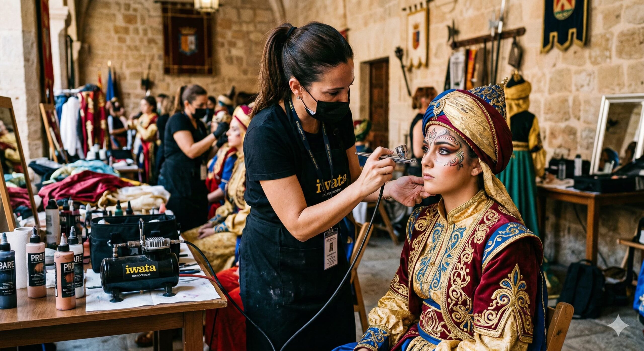 Maquillaje de Moros y Cristianos: Épica y Belleza en el Desfile