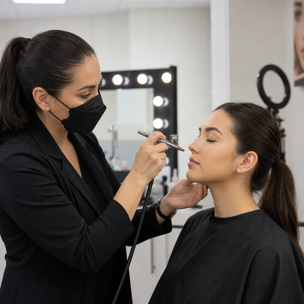Transforma tu Pasión en Carrera: Curso de Maquillaje con Aerografo